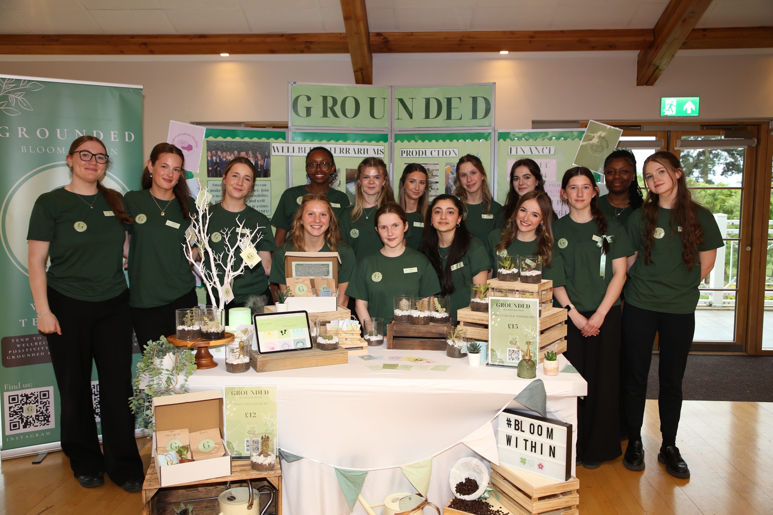 Grounded Pipers Corner School Team Photo